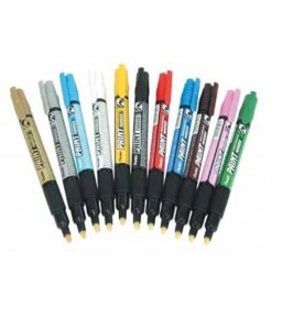 Marker a vernice colorato - Punta Tonda - Disponibile in diversi colori