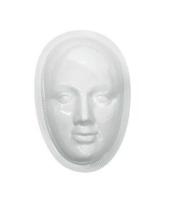 Maschera bianca cm. 14x20 - 12 pezzi