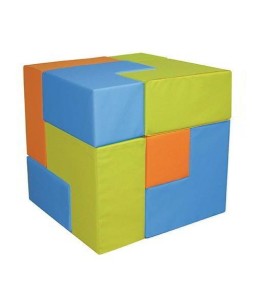 Cubo Tetrix - Set composto da 9 pezzi (3 per colore) - Dimensione pezzo cm. 48x48x24