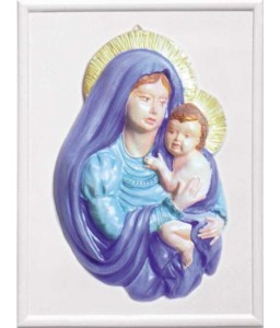 Stampo Madonna con bambino cm.29x38