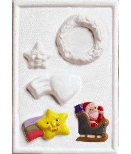 Stampo Sogg. Natale 2 cm.13x19