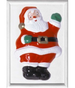 Stampo Babbo Natale cm.13x19