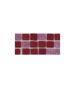 Mosaico tondo adesivo in poliresina con glitter  ø mm.5. Conf. da 144 pezzi