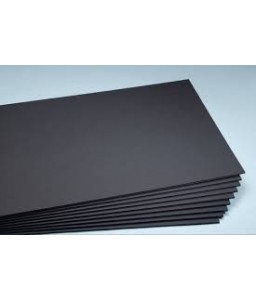 Cartoncino Bristol nero - 100x70 - Gr. 200 - Conf. 10 fogli